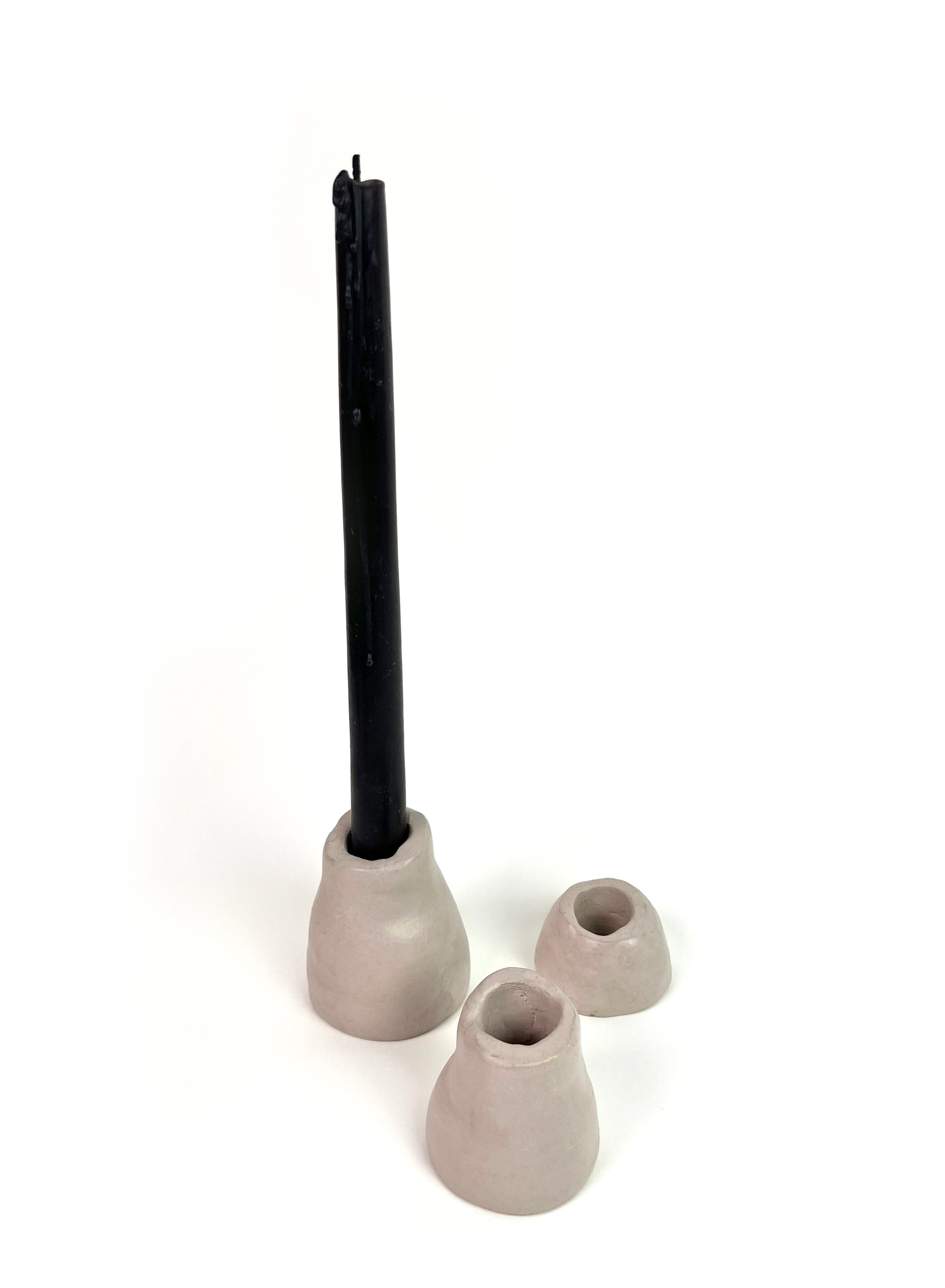 Taper Candle Holder - Blush